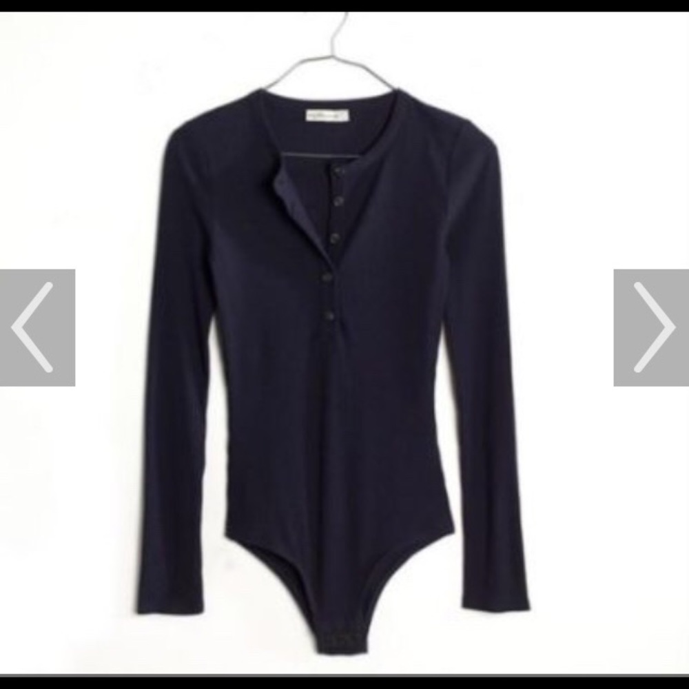 Madewell Henley bodysuit